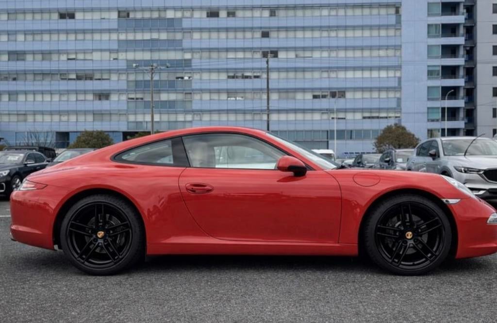 Zwart setje Porsche 911 velgen met winterbanden (19inch), Auto-onderdelen, Banden en Velgen, Banden en Velgen, Winterbanden, 19 inch