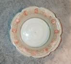 Vintage Jersey Pottery Bord – Handbeschilderd Bloemenmotief, Ophalen of Verzenden