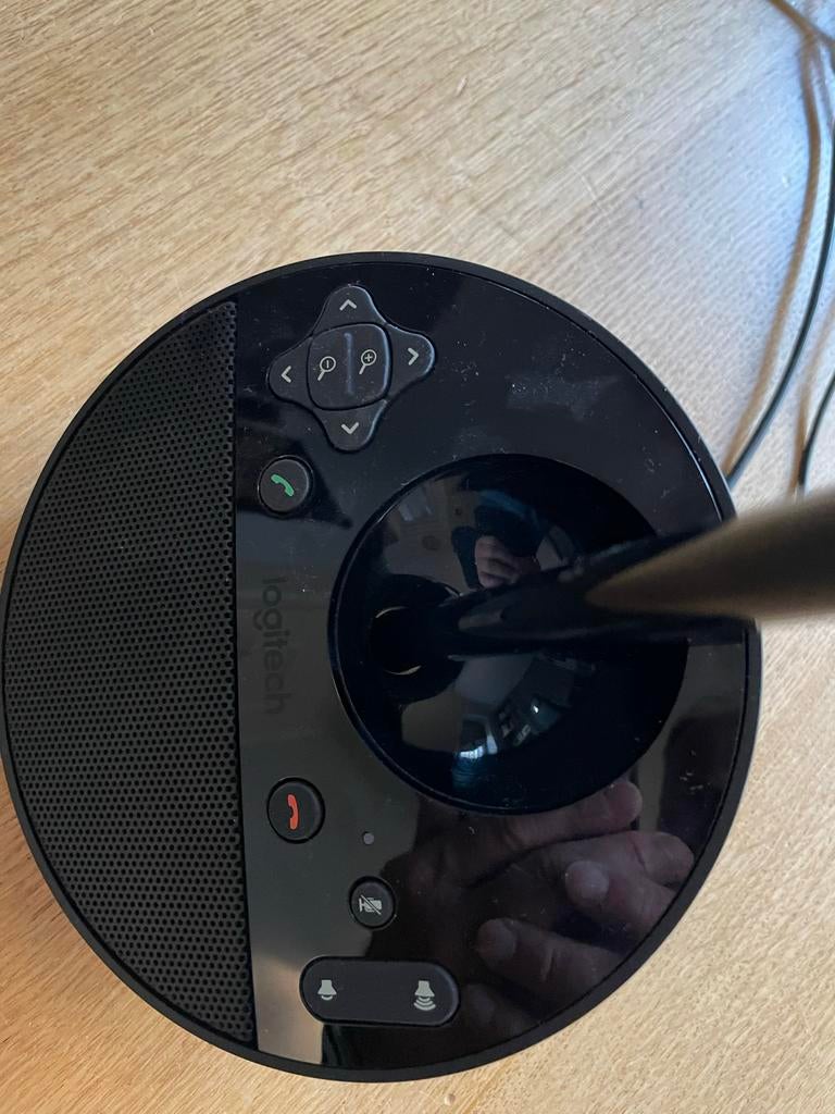 Logitech BCC950 ConferenceCam voor hybride vergaderingen, Computers en Software, Webcams, Gebruikt, Ophalen of Verzenden, Zoomfunctie