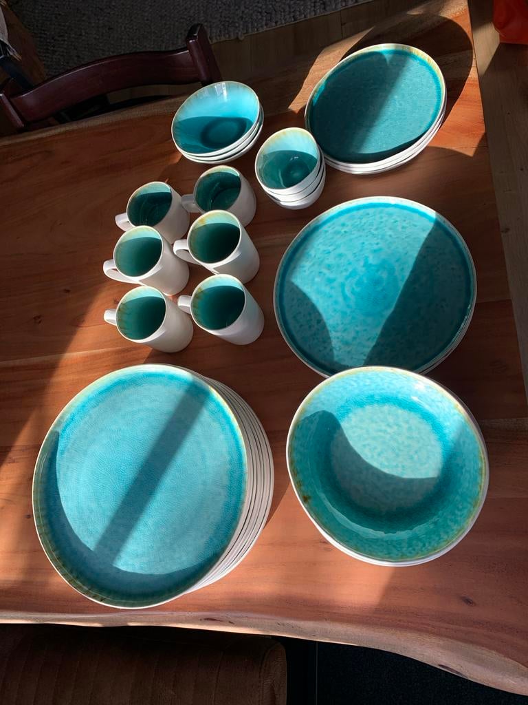 Laguna Azuro Servies - cosy & trendy- 32 delig, Antiek en Kunst, Antiek | Servies compleet, Ophalen