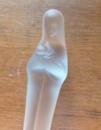 Stef Uiterwaal Leerdam glazen Madonna met Kind, Antiek en Kunst, Antiek | Glas en Kristal, Ophalen of Verzenden