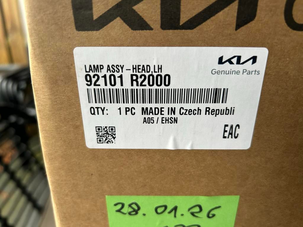 Linker Koplamp Kia Sportage 92101 R2000, Ophalen of Verzenden, Gebruikt, Kia