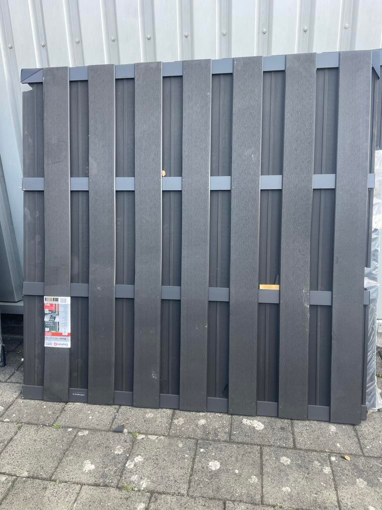 5x Elephant WPC Composiet Tuinscherm, Kunststof, 1 tot 2 meter, Minder dan 3 meter, Nieuw