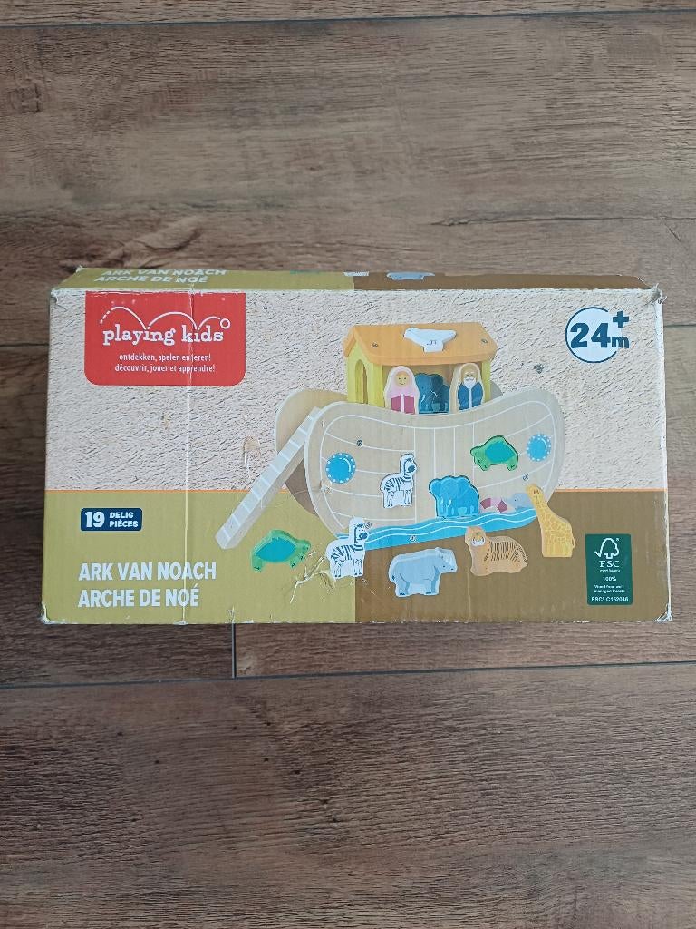 Houten Ark van Noach, Kinderen en Baby's, Speelgoed | Houten speelgoed, Ophalen of Verzenden, Zo goed als nieuw