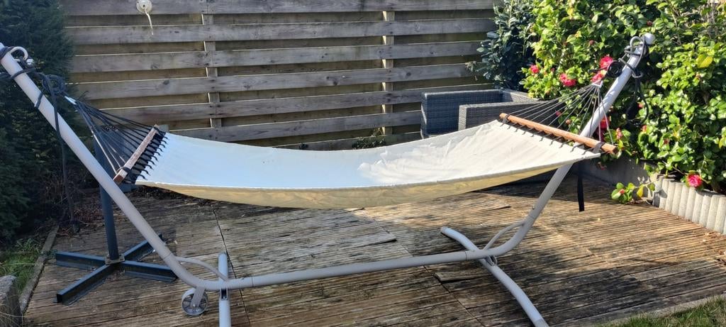 Hangmat, Tuin en Terras, Hangmatten, Ophalen, Gebruikt, Met standaard, Eenpersoons