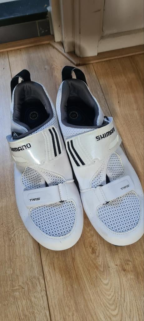 Shimano TR5 Triathlon/Fietsschoenen, mt 46,  Als nieuw, Ophalen of Verzenden, Zo goed als nieuw, Schoenen