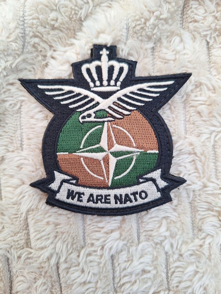 Klu embleem, Verzamelen, Ophalen of Verzenden, Luchtmacht, Nederland, Embleem of Badge