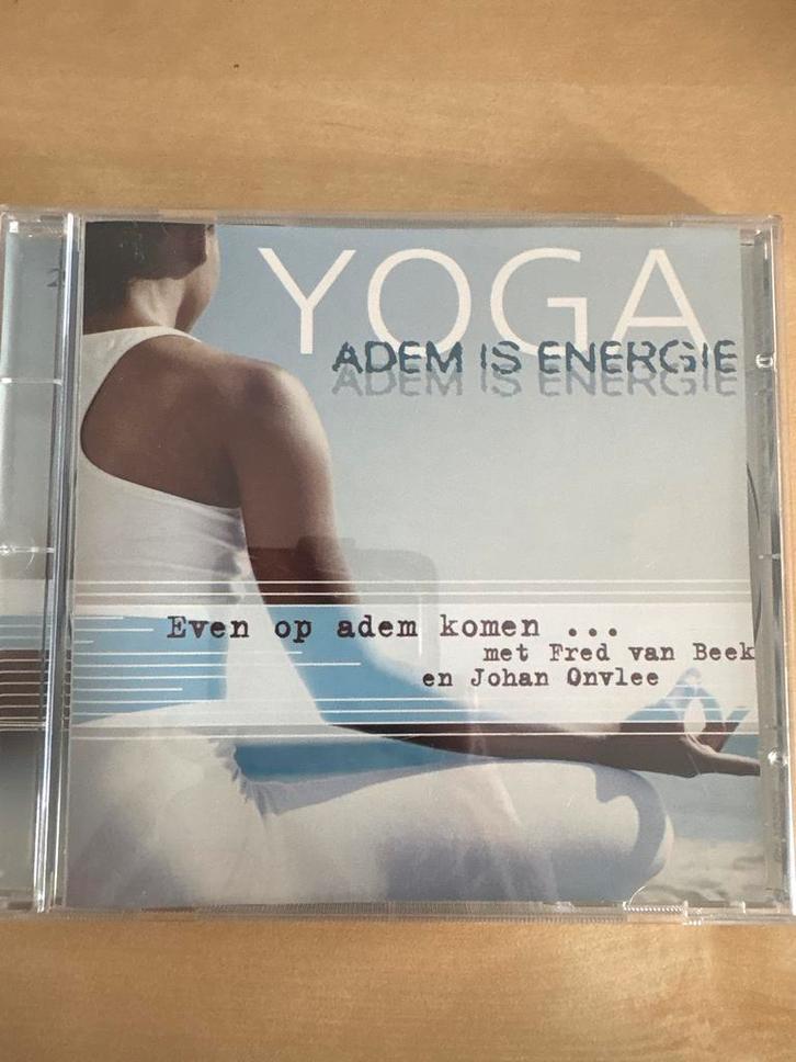 Yoga Adem is Energie CD - Fred van Beek & Johan Onvlee, Cd's en Dvd's, Cd's | Overige Cd's, Zo goed als nieuw, Verzenden