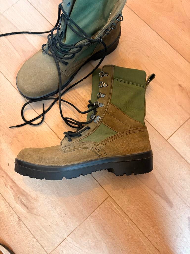 Leger Kisten / Boots - Maat 270M/43, Ophalen, Overige kleuren, Boots, Nieuw