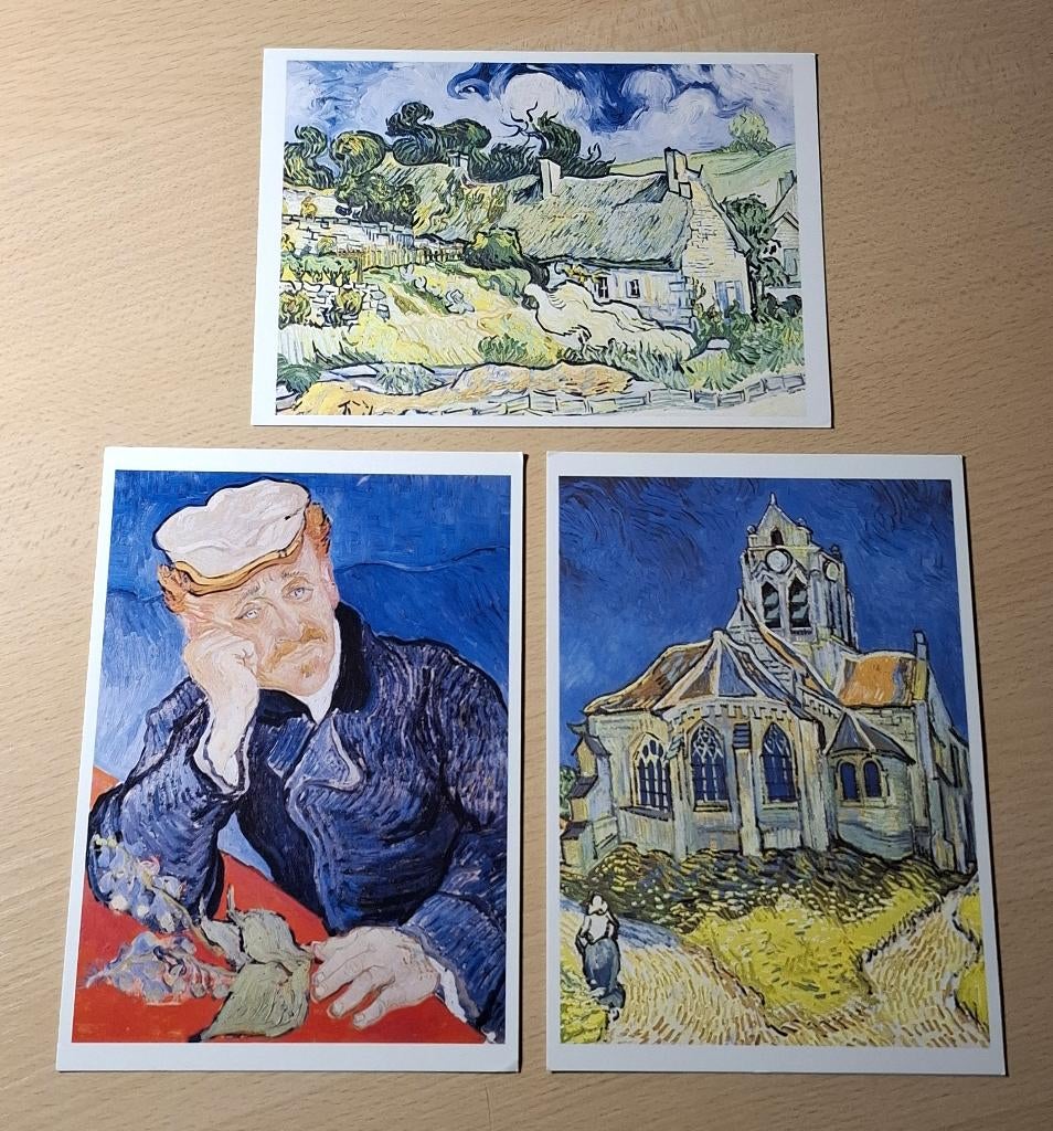 Ansichtkaarten Vincent van Gogh, Antiek en Kunst, Kunst | Schilderijen | Klassiek, Verzenden