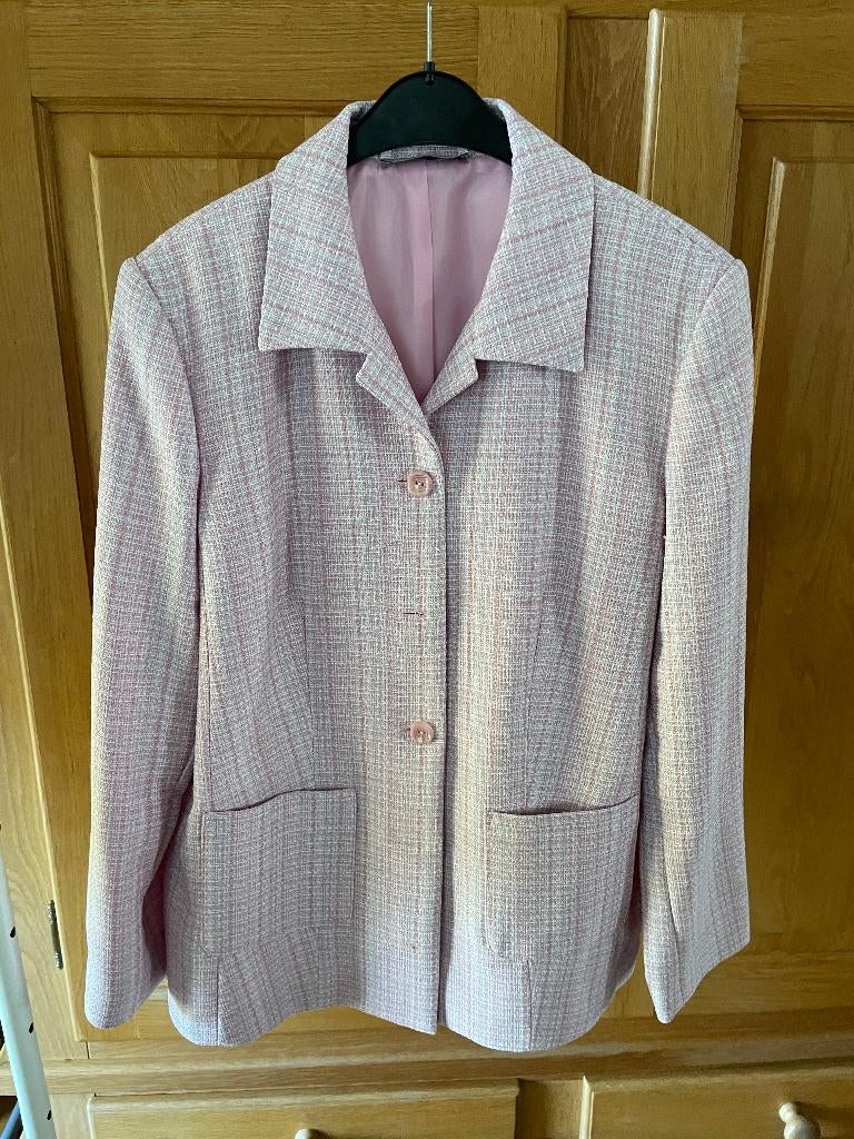 Leuk roze gemeleerd jasje, CANDA, maat 42, Maat 42/44 (L), Ophalen of Verzenden, Zo goed als nieuw, Jasje