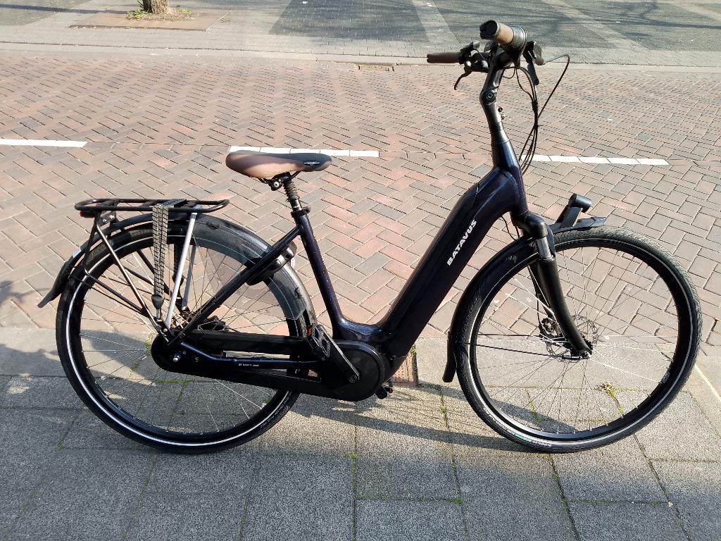 Batavus Finez E-Go d48 elektrische damesfiets Bosch midmotor, Ophalen, -, 47 tot 50 cm, -