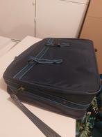 Stevige Valies koffer donkerblauw + 4 wieltjes slot 65 x 45, Hard kunststof, 45 tot 55 cm, Ophalen of Verzenden, Wieltjes