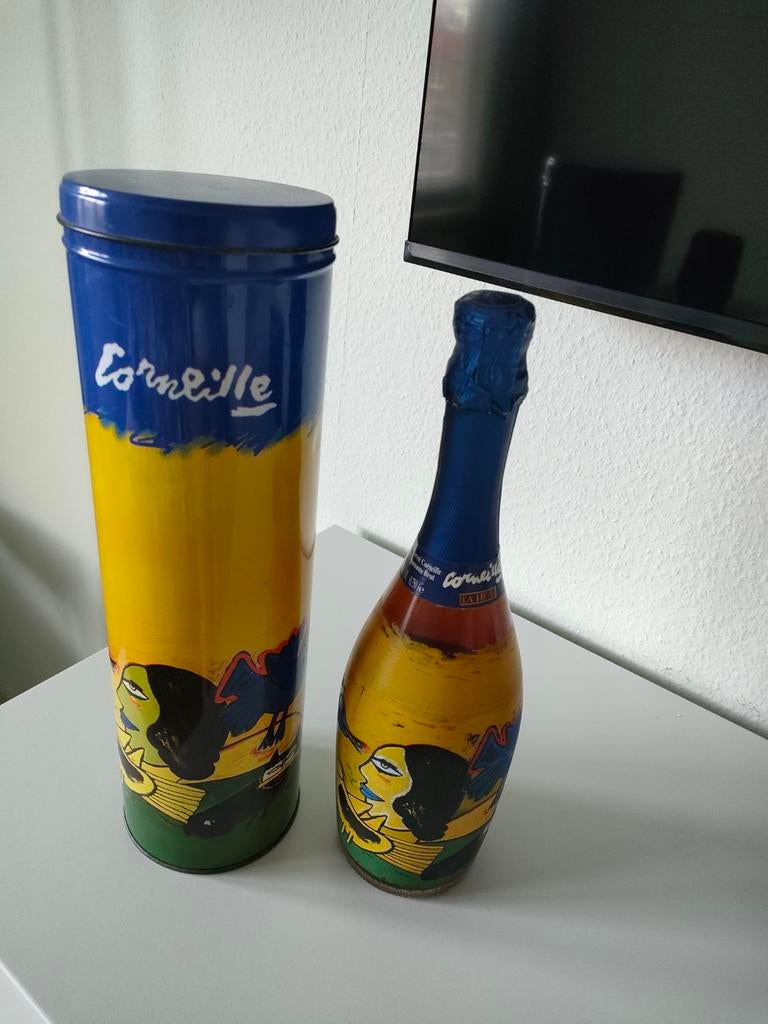 Corneille blik met Vino spumante, Ophalen of Verzenden