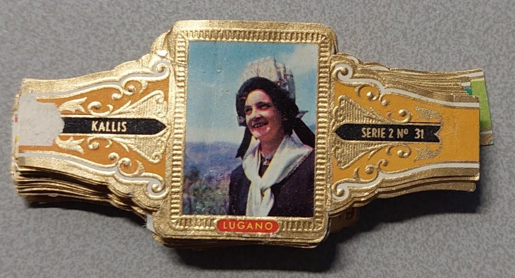 Sigarenbandjes, Ophalen of Verzenden, Gebruikt, Sigarenbandjes