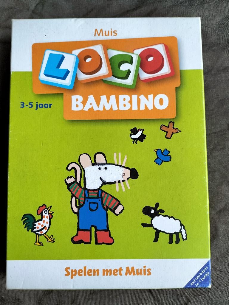 Loco Bambino - Spelen met Muis / 3-5 jaar, Ophalen of Verzenden, Zo goed als nieuw, Ontdekken