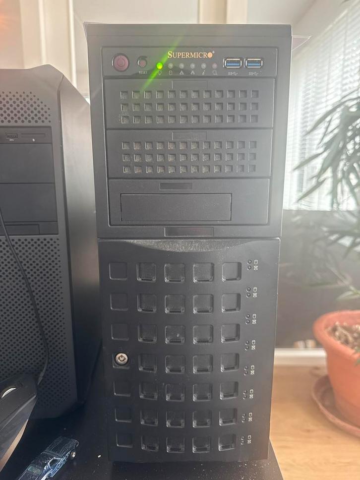 Supermicro server, Computers en Software, Servers, Zo goed als nieuw, 3 tot 4 Ghz, 32 GB, Hot swappable onderdelen, Ophalen of Verzenden