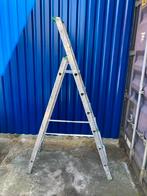 Stevige aluminium trap - Gebruikt maar in goede staat, Ophalen of Verzenden, Gebruikt, Trap, Minder dan 2 meter