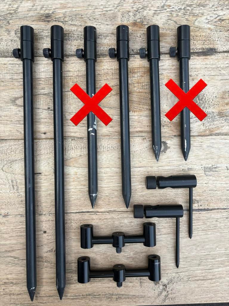 Cygnet complete set bankstick buzzerbars (2rod), Ophalen of Verzenden, Gebruikt, Overige typen