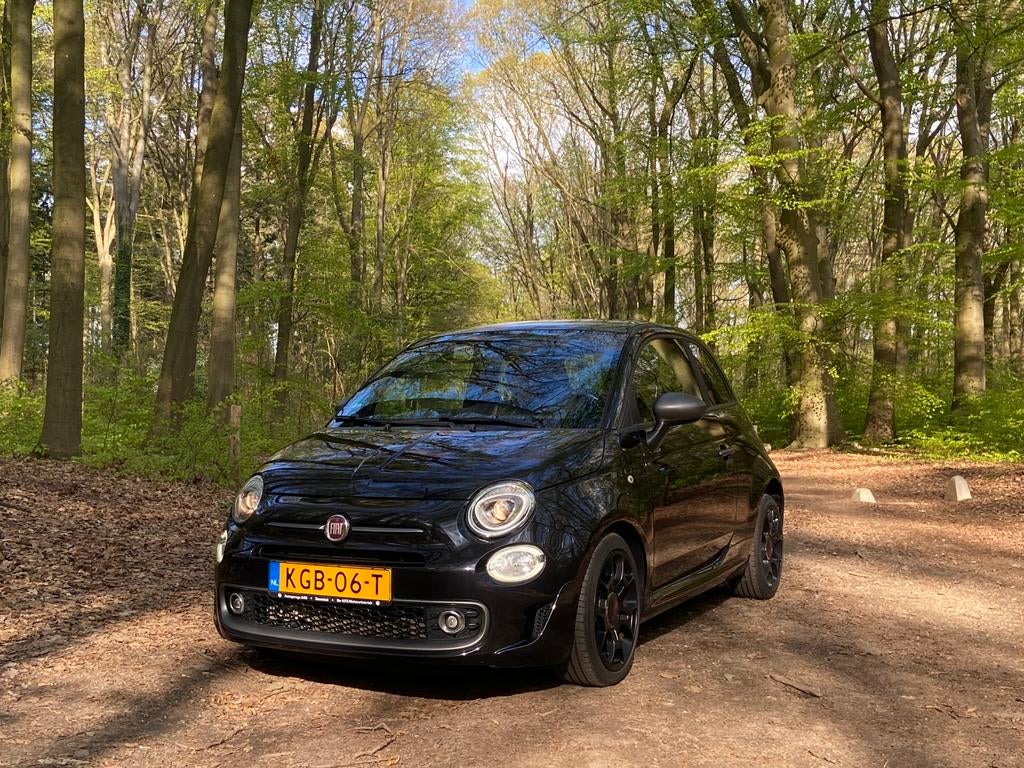 Fiat 500 0.9 Sport | 1e eig | dealer onderhouden | topstaat, Auto's, Fiat, Voorwielaandrijving, Zwart, Bedrijf, Handgeschakeld