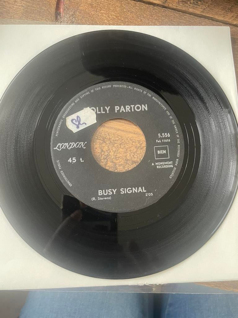 Dolly Paryon - Busy Signal / I took him for granted 7”, Ophalen of Verzenden, Gebruikt