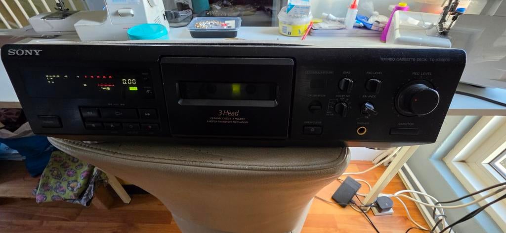 Sony TC-KE600S – 3 Heads / 3 Motors / Dolby S – High-End, Audio, Tv en Foto, Cassettedecks, Ophalen of Verzenden, Sony
