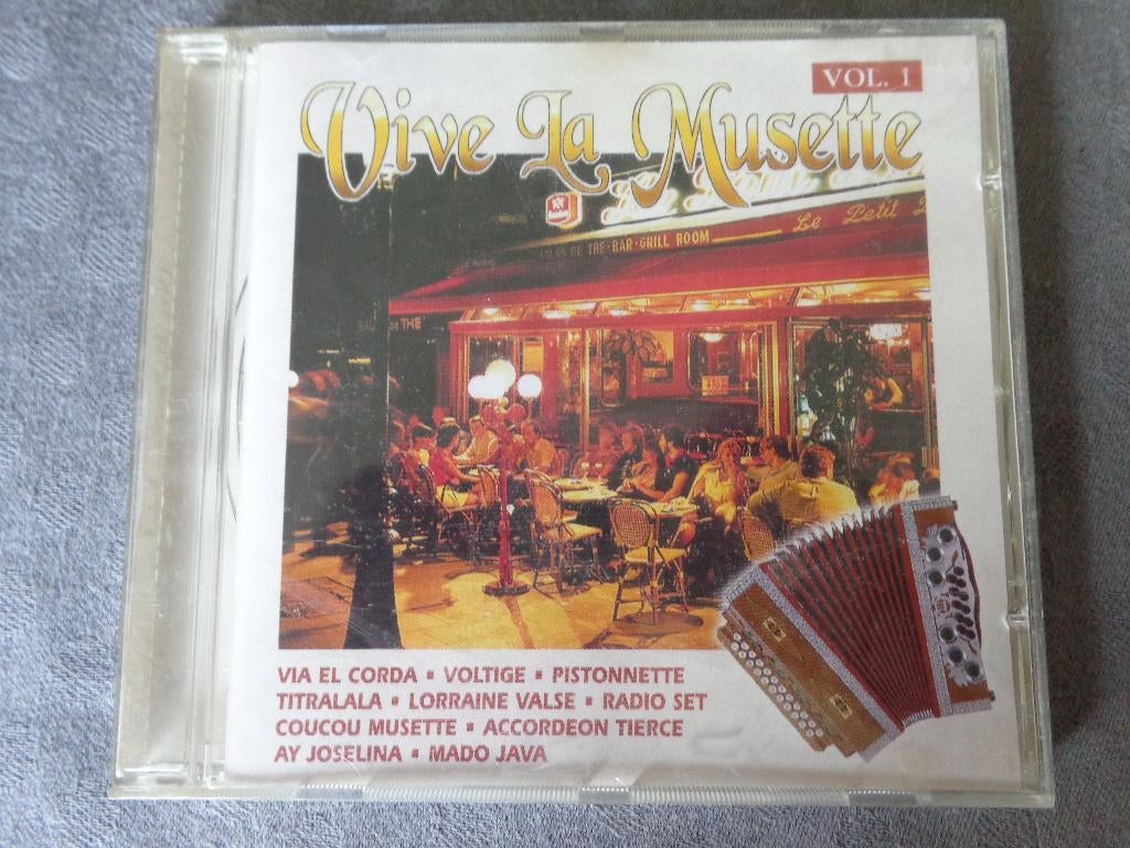 Vive la musette - accordion hits, Ophalen of Verzenden, Zo goed als nieuw