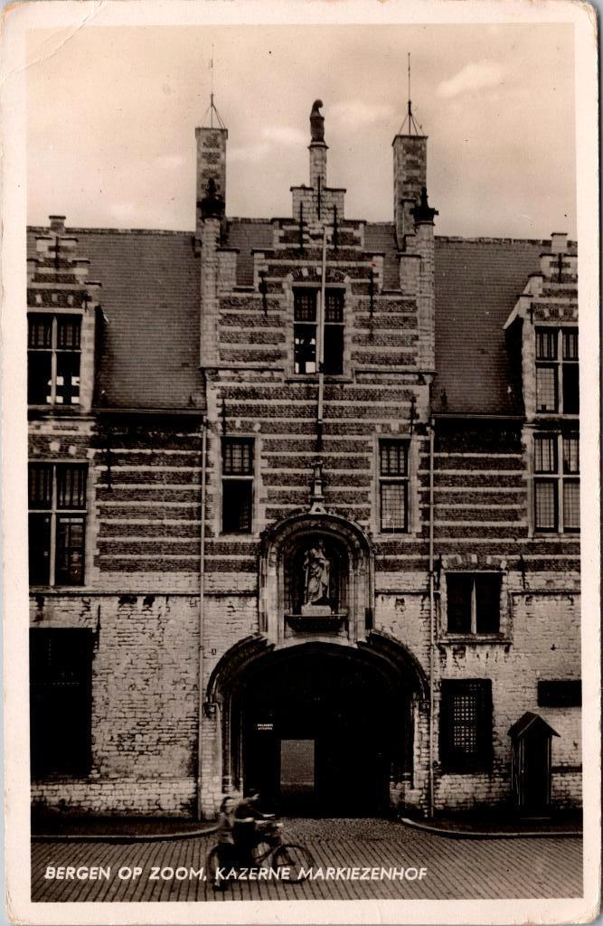 Bergen op Zoom - Kazerne Markiezenhof (1941), Verzenden, 1940 tot 1960, Gelopen, Noord-Brabant