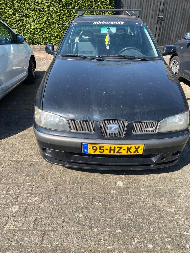 Seat Cordoba 1.8 20V 115KW 2D 2002 Zwart, Auto's, Seat, Origineel Nederlands, Handgeschakeld, 1781 cc, Particulier