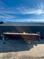 Rhea 460 sloep/visboot, Tot 10 pk, Ophalen of Verzenden, 3 tot 6 meter, Buitenboordmotor