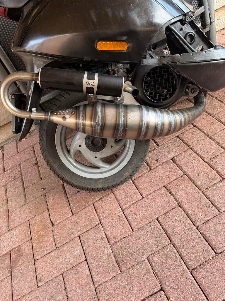 DDL uitlaat 55 slag 10 km oud, Ophalen of Verzenden, Gebruikt, Uitlaat, Overige merken