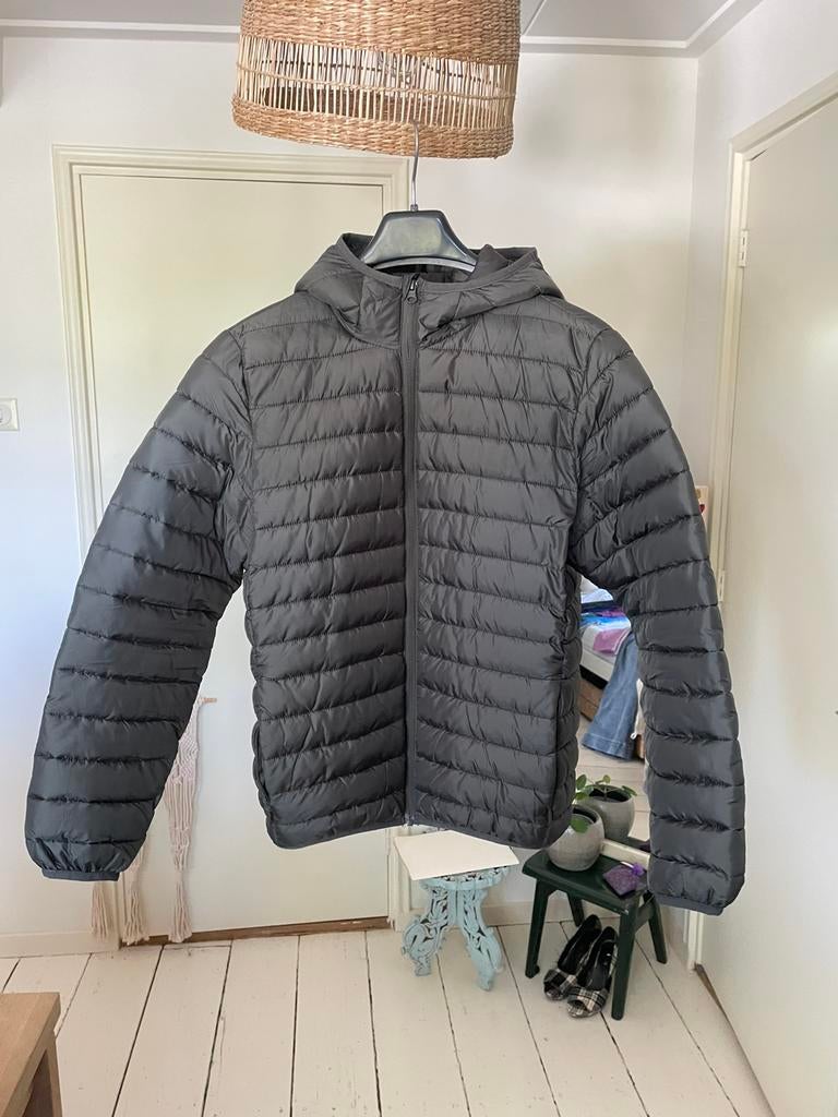 Zomerjas H&M, Kleding | Heren, Jassen | Zomer, Zo goed als nieuw, Maat 48/50 (M), Groen, Ophalen of Verzenden