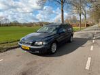 Volvo V70 2.4 140PK 2004 Blauw, Auto's, Volvo, Voorwielaandrijving, 1800 kg, Zwart, Blauw