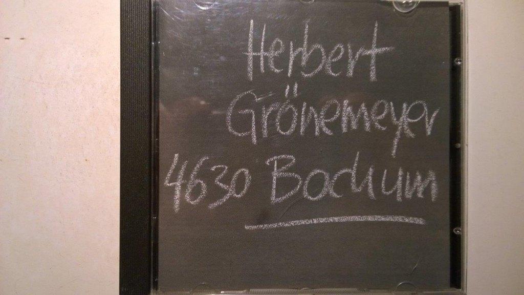 Herbert Grönemeyer - 4630 Bochum, Cd's en Dvd's, Cd's | Pop, Zo goed als nieuw, Ophalen of Verzenden