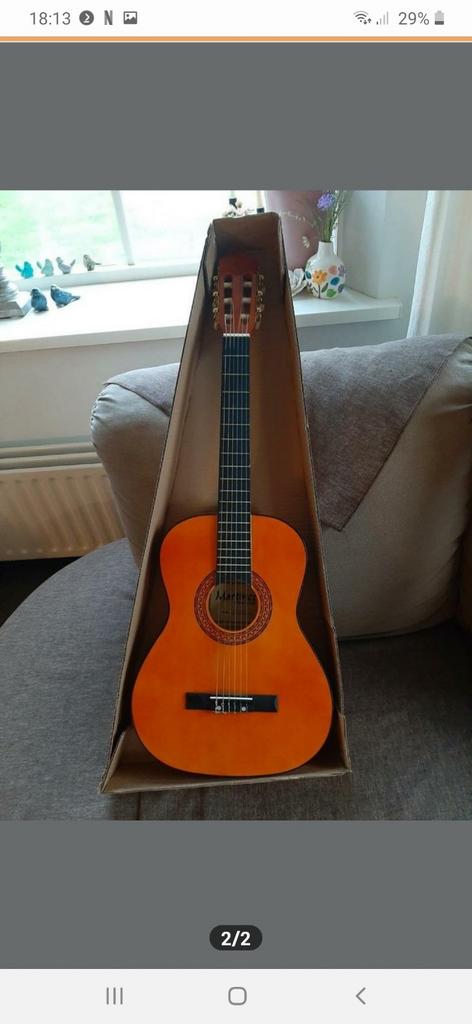 Mooie klassieke spaanse gitaar, Ophalen, Zo goed als nieuw, Klassieke of Spaanse gitaar