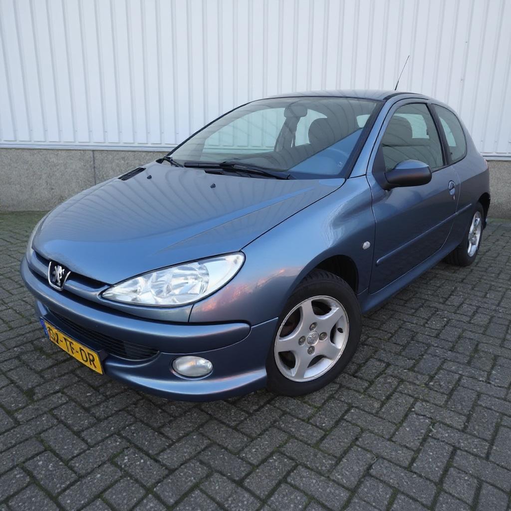 Peugeot 206 1.4 3D 2006, airco, goed onderhouden, nieuwe APK, Voorwielaandrijving, 4 cilinders, Origineel Nederlands, 1100 kg