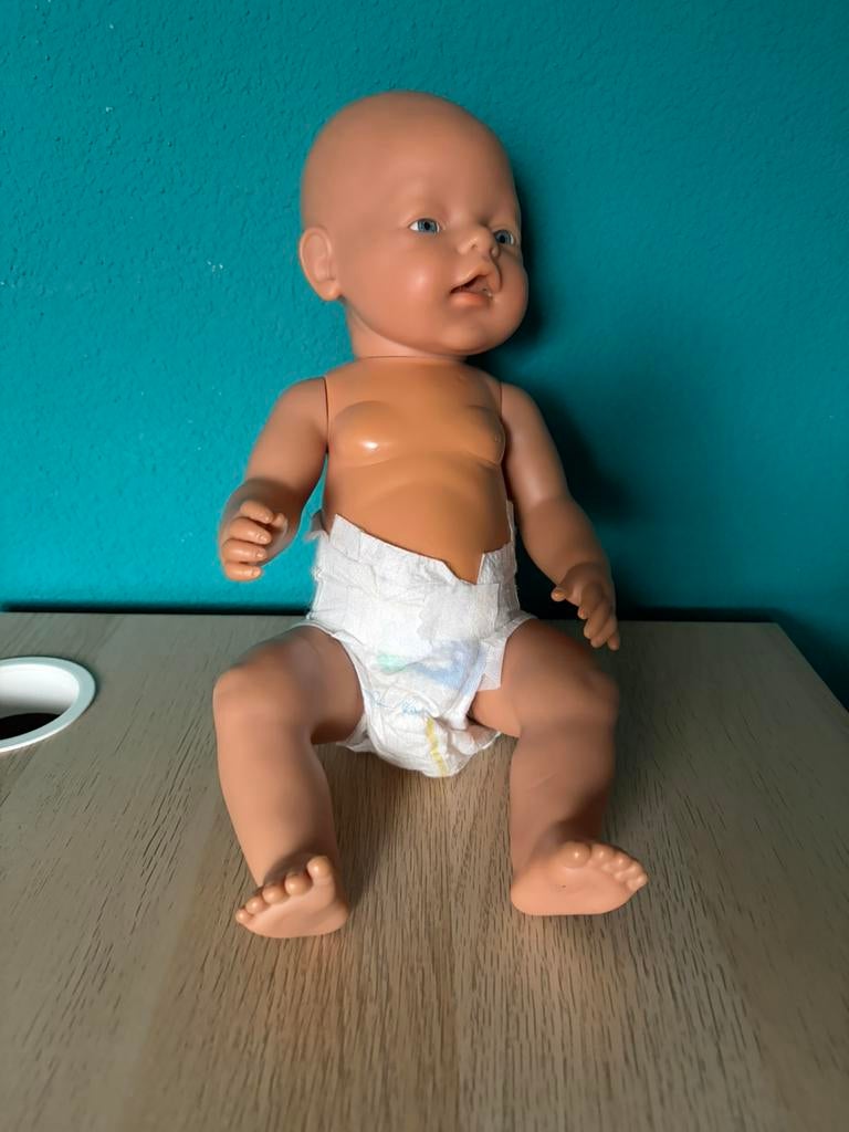 Baby Born pop, Ophalen of Verzenden, Gebruikt, Babypop