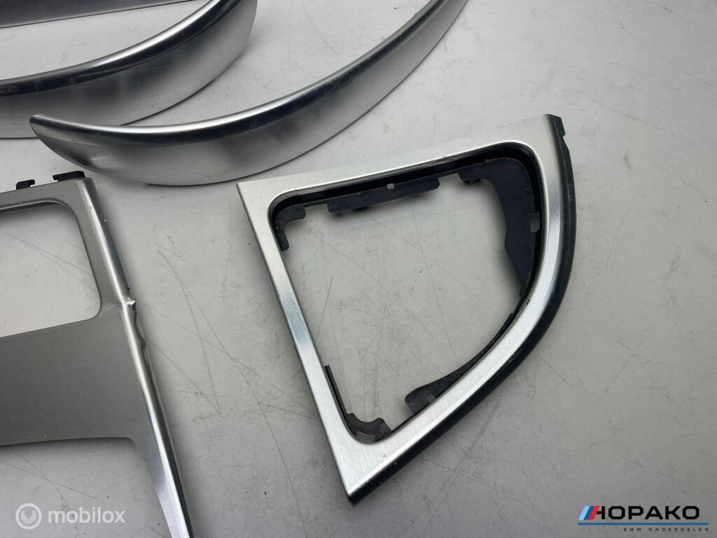 Interieurlijsten set BMW 1 serie E81 E82 E87 E87 M brushed, Gebruikt, Einsteinlaan 5 rijswijk, Bmw, Ophalen of Verzenden