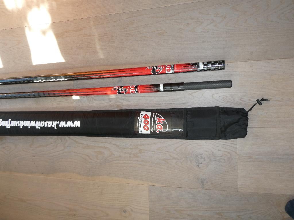 KA mast 4.00 RDM 100% nieuw en Tribal MK2 34, Watersport en Boten, Windsurfen, Ophalen, Minder dan 5 m², Mast, Nieuw