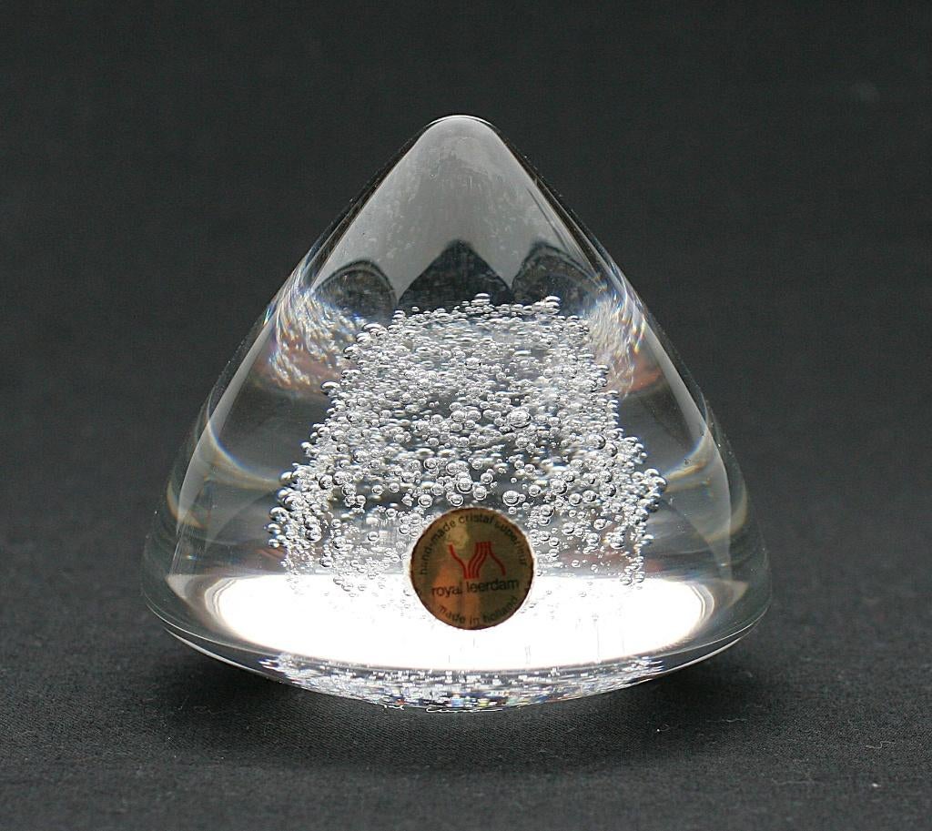 Siem van der Marel Press Papier Triangel Royal Leerdam 1996, Ophalen of Verzenden