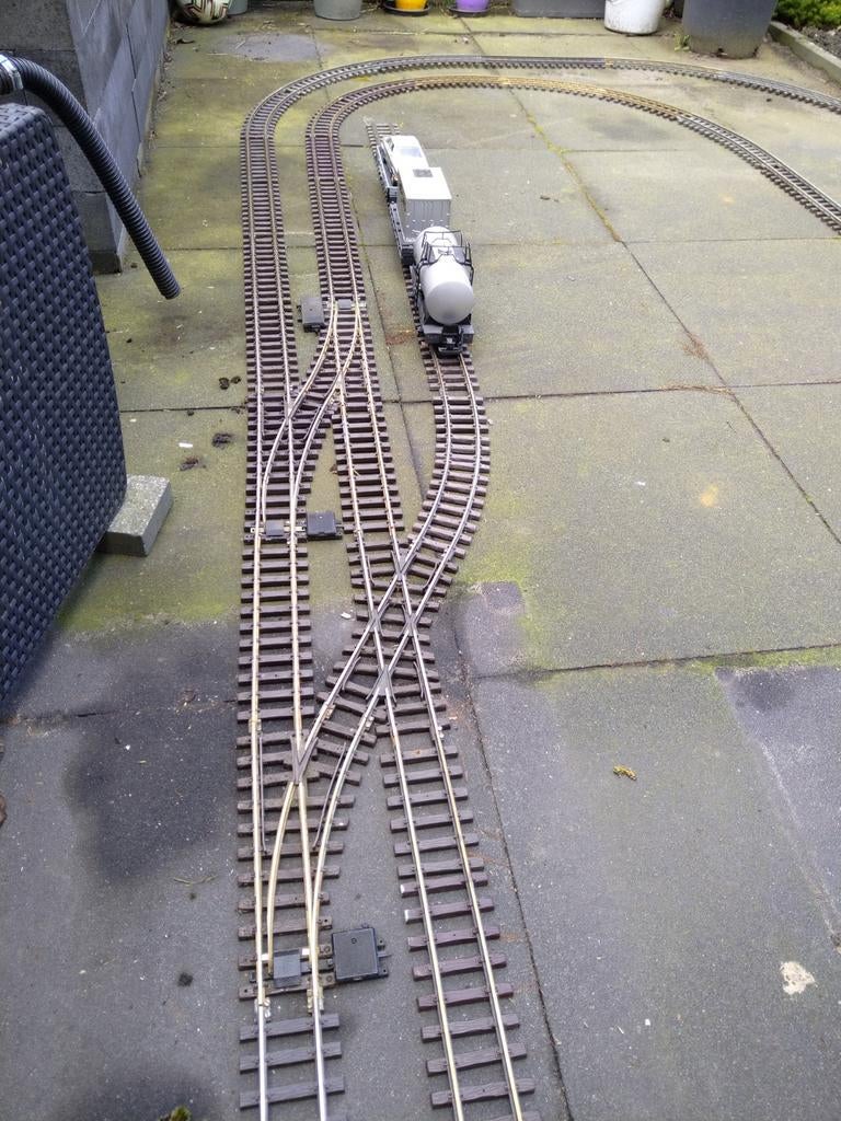 LGB tuinbaan, Ophalen, Gelijkstroom, LGB, Analoog