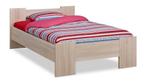 Woody twijfelaar bed 120 x 200 - van Beter Bed, Ophalen, Bruin, Zo goed als nieuw, Twijfelaar
