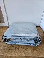 Caravan grondzeil grijs met pees - 6,5 m x 3,60 m, Caravans en Kamperen, Caravan accessoires, Ophalen, Zo goed als nieuw