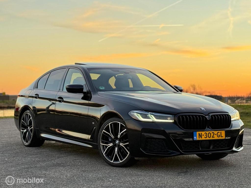 BMW 5-serie 530e High Executive, M-Pakket, Softclose !, Auto's, Automaat, 1998 cc, Gebruikt, Euro 6