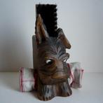 Houten schoen poets set, schilder v.d. Nat, uit Leiden., Ophalen of Verzenden