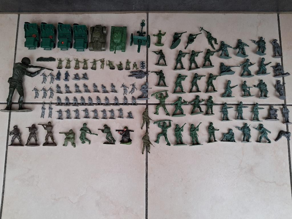 Lot Soldaatjes, Verzamelen, Speelgoed, Ophalen, Gebruikt