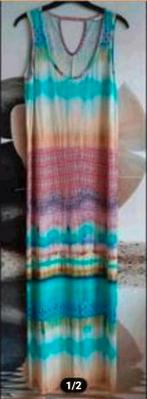 ✅️ Miss Etam Boho Gypsy style lange jurk, Kleding | Dames, Jurken, Overige kleuren, Maat 42/44 (L), Ophalen of Verzenden, Zo goed als nieuw