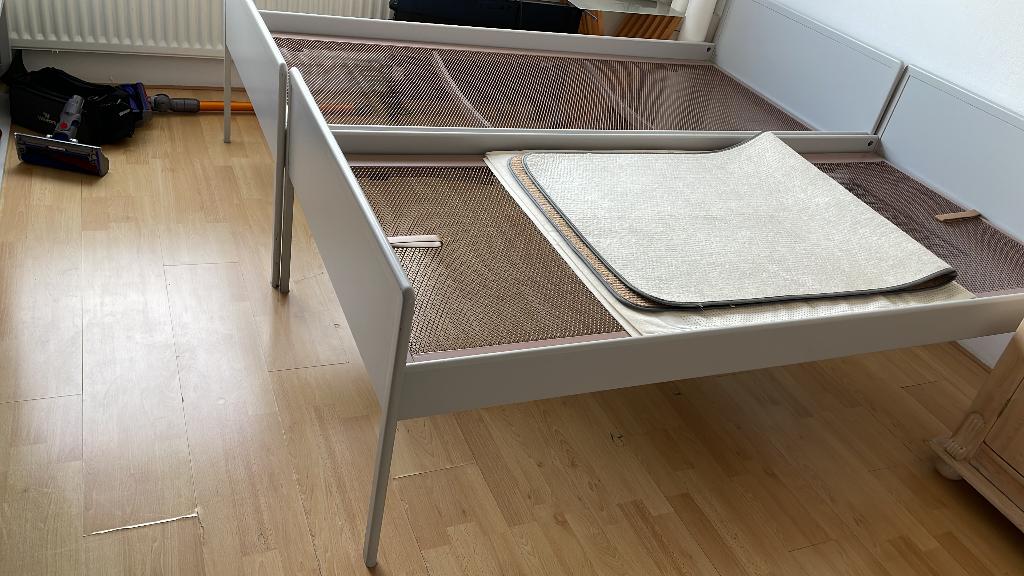 2 Auping senioren bedden, 90 cm, Eenpersoons, Ophalen of Verzenden, 200 cm