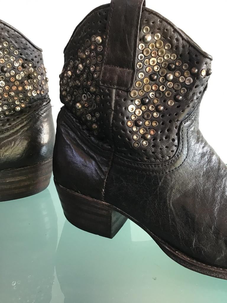 Sendra 39 bohemian bruine boots | Gratis verzenden, Sendra, Bruin, Verzenden, Lage of Enkellaarzen