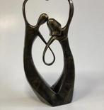 Bronzenbeelden-winkel Liefdeshart echt brons.., Ophalen of Verzenden